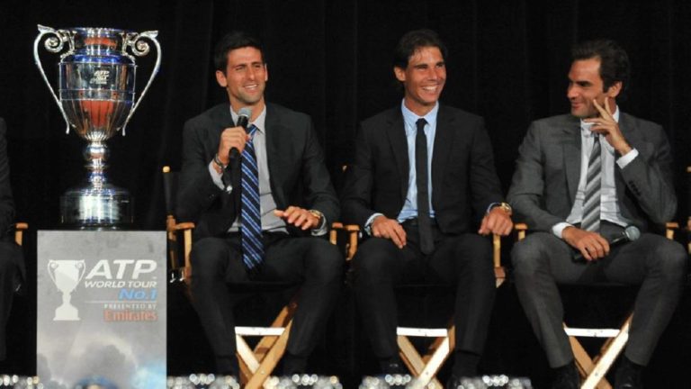 NADAL, DJOKOVIC Y FEDERER IMPONEN RÉCORD EN LA ATP
