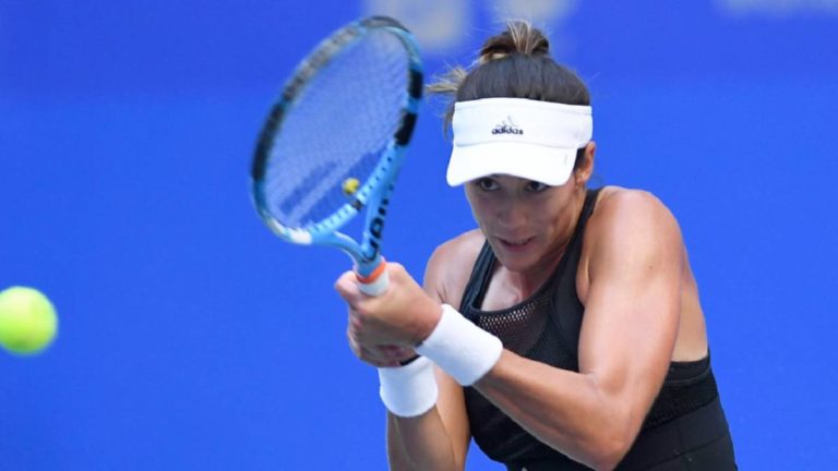 GARBIÑE MUGURUZA GANA, DESPUÉS DE TRES MESES