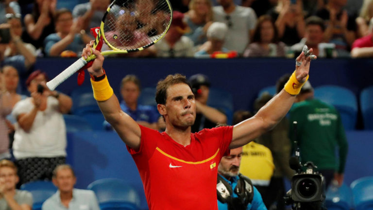 ESPAÑA Y SERBIA YA TIENEN BOLETO A CUARTOS DE FINAL DE LA ATP CUP