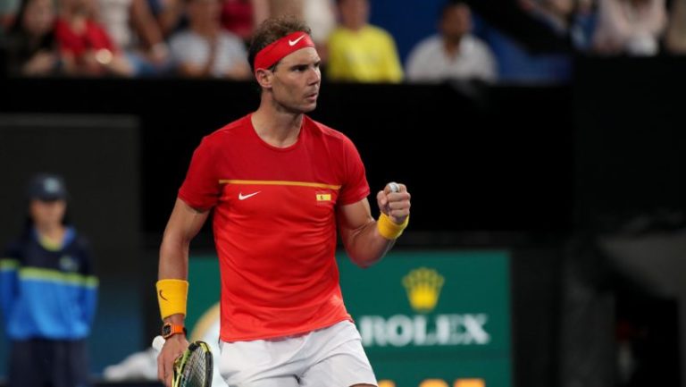 PIERDE NADAL, PERO AVANZA ESPAÑA A SEMIFINALES DE LA ATP CUP