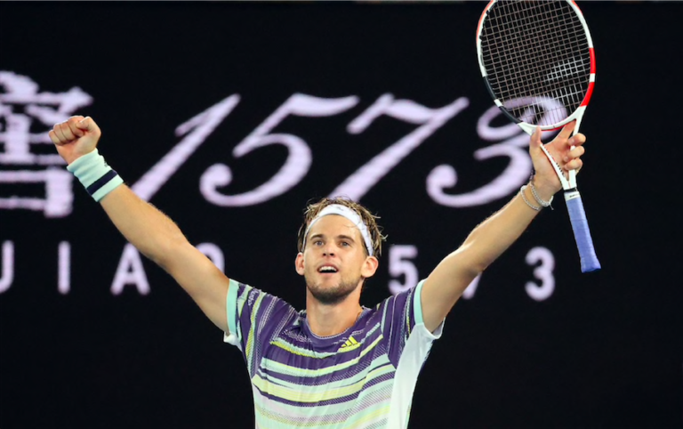 THIEM LOGRÓ VENCER A NADAL EN AUSTRALIA