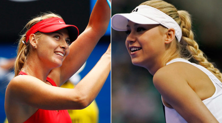 SEMEJANZAS ENTRE ANNA KOURNIKOVA Y MARIA SHARAPOVA
