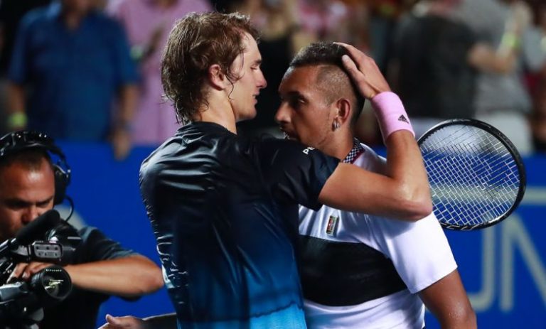 KYRGIOS ENOJADO CON LA NUEVA FIESTA DE ZVEREV