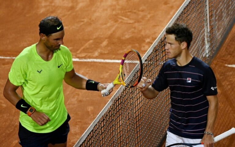 NADAL VENCIDO POR SCHWARTZMAN EN ROMA
