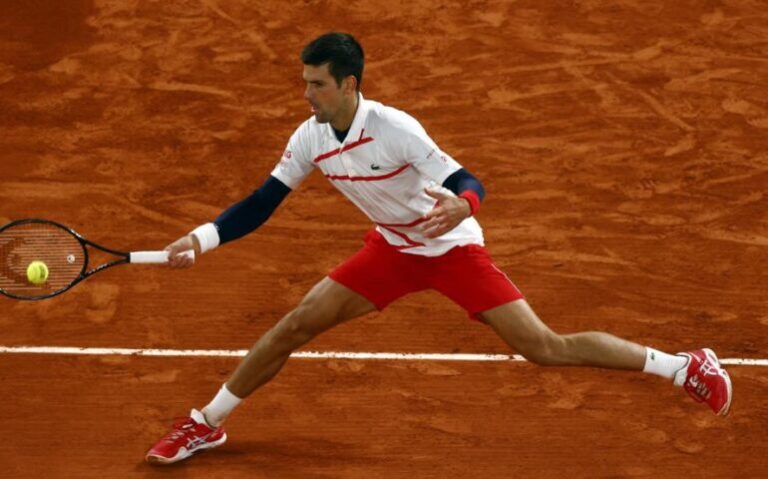 DJOKOVIC ACABÓ CON CARREÑO Y SE METIÓ A SEMIFINALES DE ROLAND GARROS
