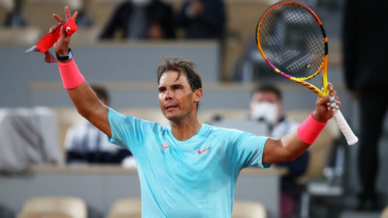 NADAL GANÓ POR 1a VEZ BAJO TECHO