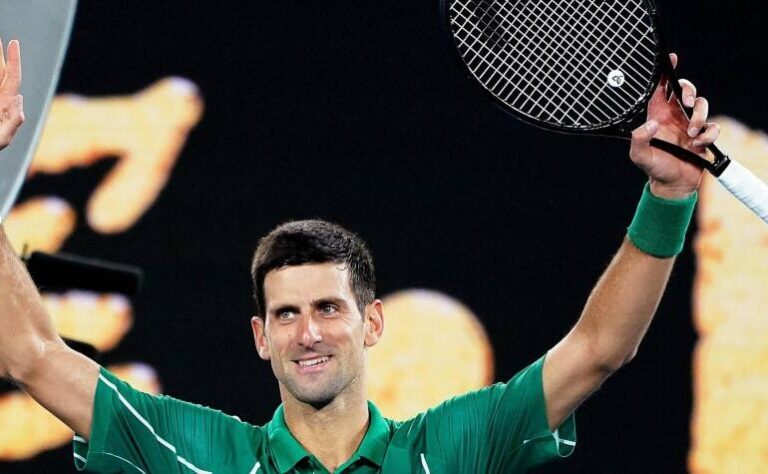 EL CALENDARIO DE NOVAK DJOKOVIC PARA EL 2021.