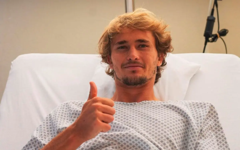 ALEXANDER ZVEREV OPERADO DEL TOBILLO