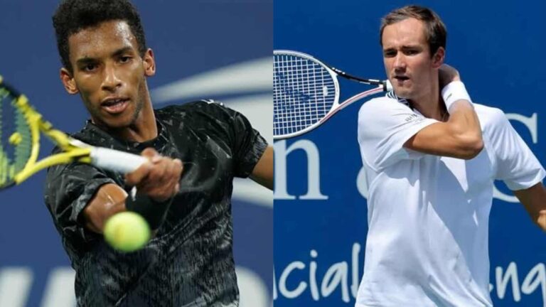DANIIL MEDVEDEV VENCIÓ A  FELIX AUGER ALIASSIME Y VA CONTRA DIMITROV