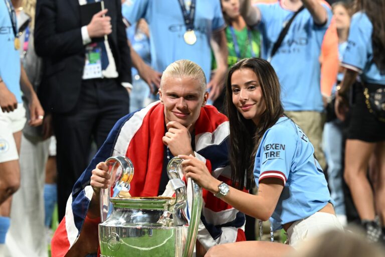 LA NOVIA DEL ACTUAL CAMPEÓN DE LA CHAMPIONS LEAGUE HAALAND TAMBIÉN ES FUTBOLISTA