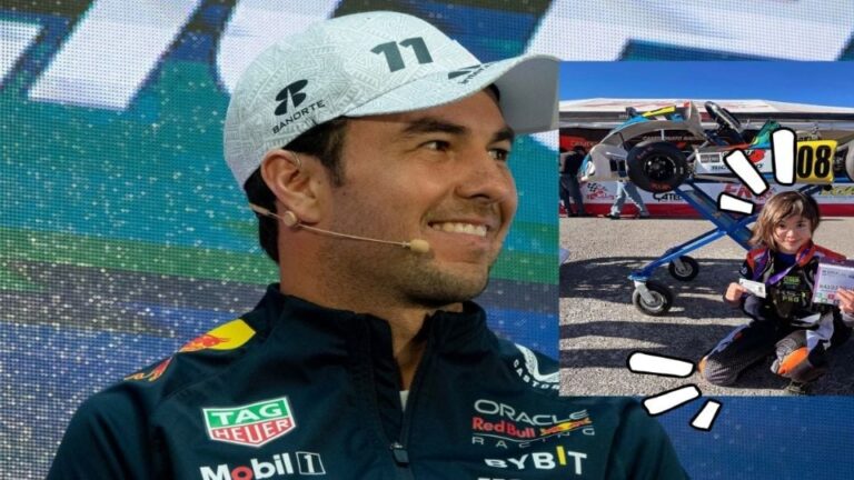 LA PEQUEÑA EMMA GARCÍA DE SIETE AÑOS DE EDAD SIGUE LOS PASOS DE SU ÍDOLO EL PILOTO SERGIO“CHECO”PÉREZ