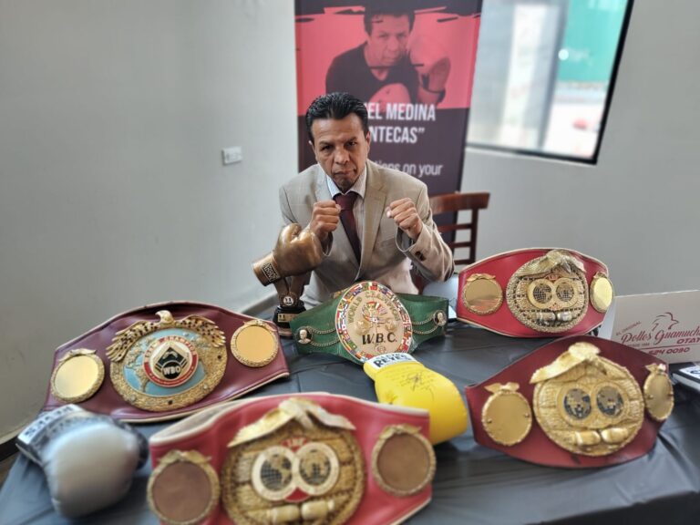 MANUEL “MANTECAS” MEDINA FUE INCLUÍDO EN EL SALÓN DE LA FAMA DEL BOXEO
