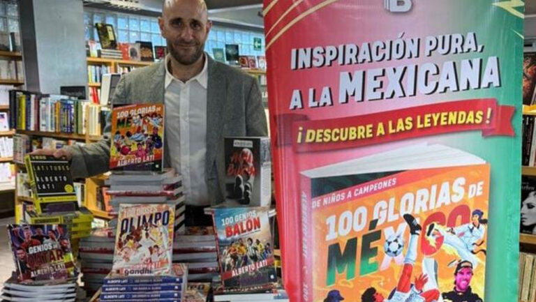 ALBERTO LATI Y SUS HISTORIAS DEPORTIVAS BRILLAN EN LA “FIL GUADALAJARA 2024”