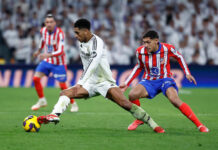 REAL MADRID EMPATA EN SU CASA CONTRA ATLÉTICO DE MADRID