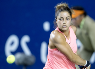 RENATA ZARAZUA SE RETIRA POR LESIÓN DE LA RODILLA IZQUIERDA DEL TORNEO INDIAN WELLS.