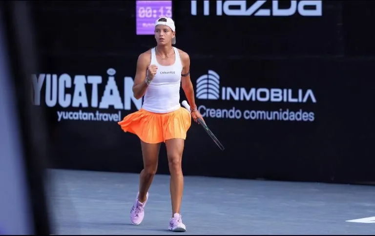 EMILIANA ARANGO ENLOQUESE A COLOMBIA, DISPUTA AL RATO A FINAL DEL ABIERTO DE MERIDA