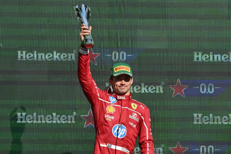 LECLERC, ENCANTADO CON SU PODIO ‘SORPRESA’ EN MÉXICO Y FERRARI SUBE AL SEGUNDO PUESTO EN EL CAMPEONATO DE EQUIPOS