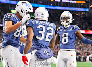 LOS PATRIOTAS APLASTAN A LOS JETS Y VAN POR LOS NUEVE TRIUNFOS AL HILO.