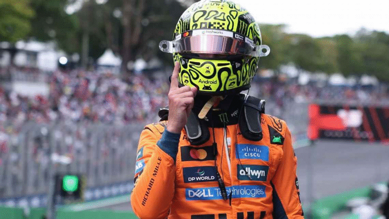¡Sorpresa en Sao Paulo! Verstappen cae en Q1 y Norris se queda con la pole