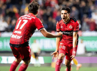 Tijuana toma ventaja y presume base mexicana en la ida de cuartos: 3-0 sobre Tigres