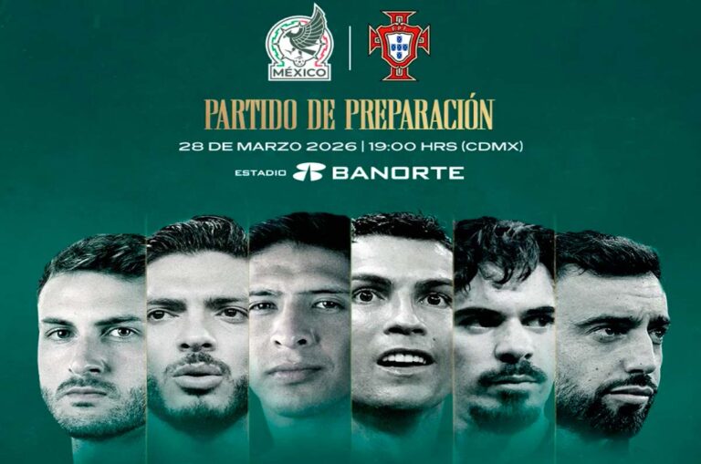 México confirma amistosos ante Portugal y Bélgica rumbo al Mundial 2026