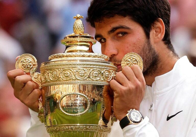 ALCARAZ EL MÁS JOVEN EN GANAR 4 SLAM, VENCIÓ A DJOKOVIC