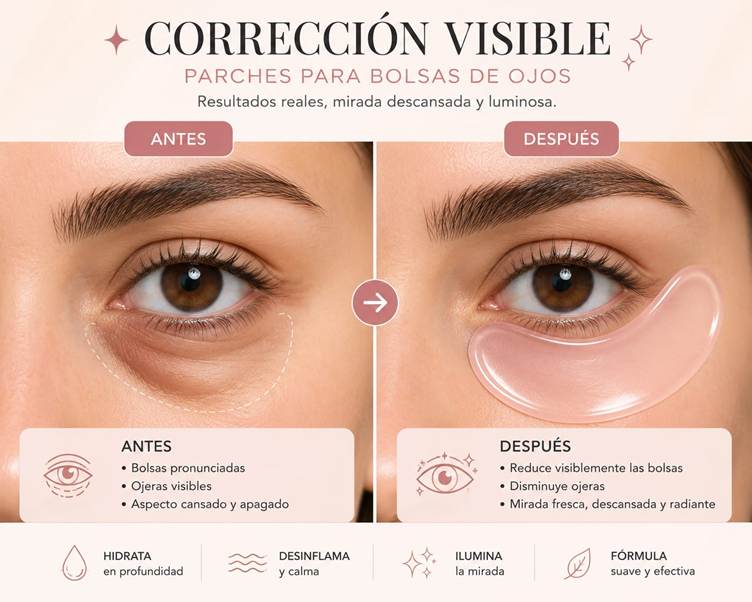 EL SECRETO DE LA MIRADA DESCANSADA ¿POR QUÉ LOS PARCHES DE OJOS SON UN IMPRESCINDIBLE EN TU RUTINA?